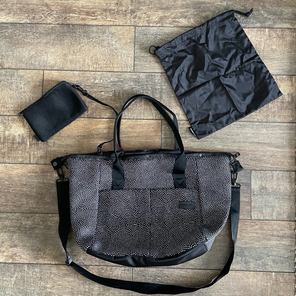 Women's Black Alana Duffel Bag